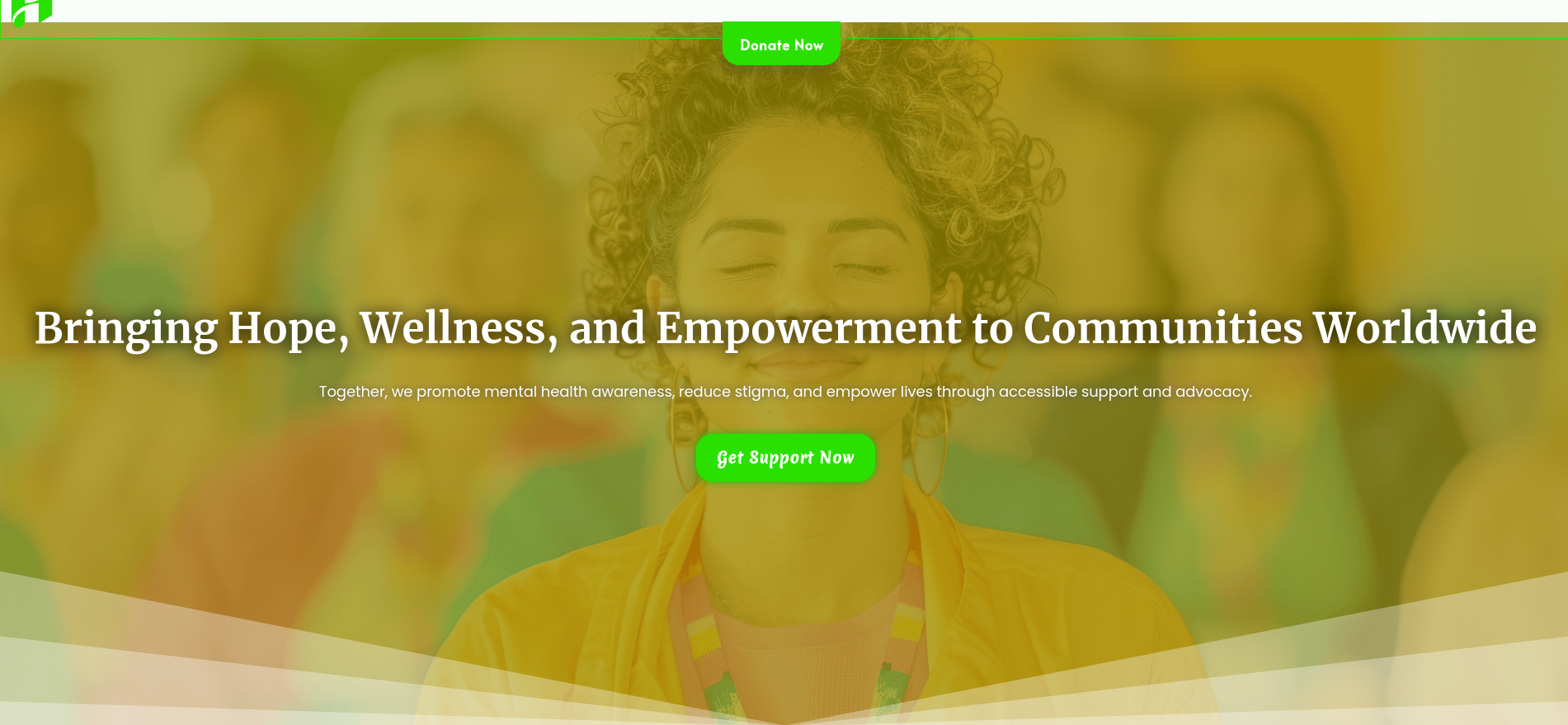 HOPESPHERE HEALTH & WELLNESS FOUNDATION Website